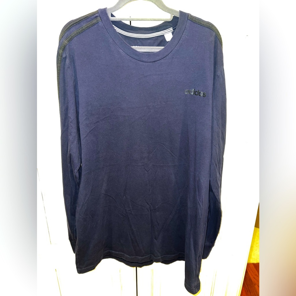 Adidas longsleeve athletic tee. Size: L